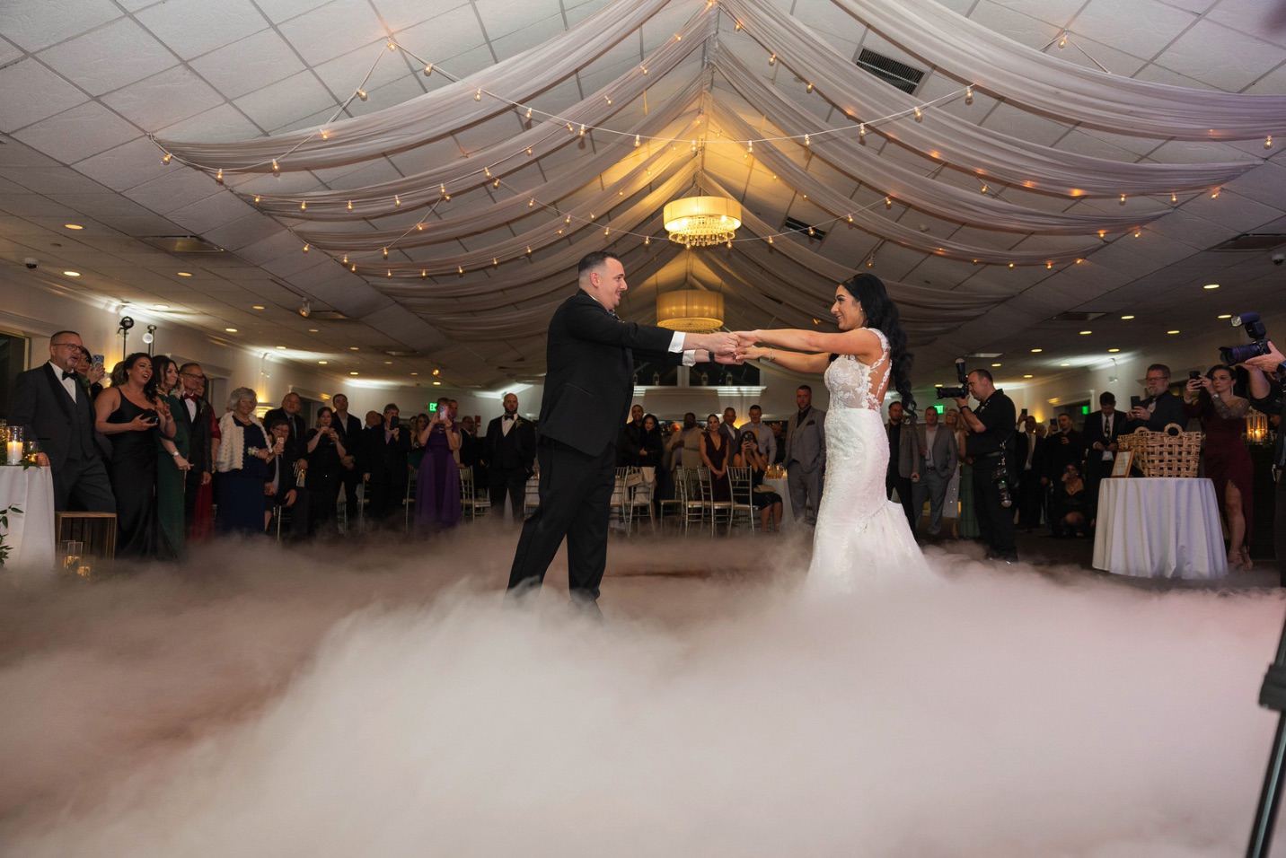 Dancing on a cloud effect