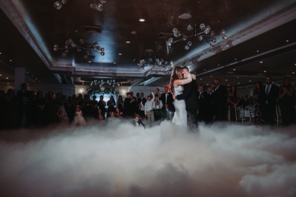 First dance on a dark cloud